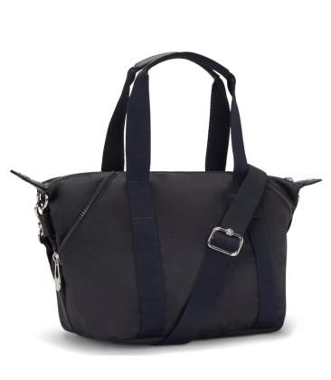 Bolsa Kipling Art Mini Nocturnal Satin Preto Acquarela Shop