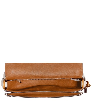 cognac saddle bolsa