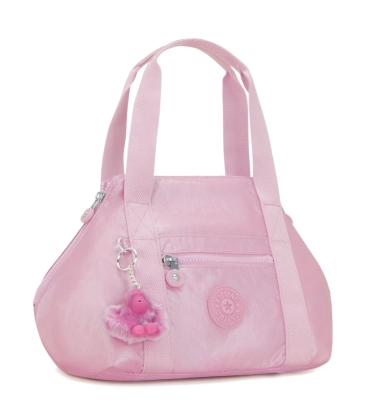 BOLSA KIPLING ART MINI METALLIC LILAC ROSA