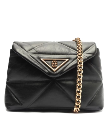 BOLSA MÉDIA POPPY SCHUTZ PRETO