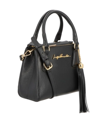 BOLSA PEQUENA TOTE TASSEL LUIZA BARCELOS PRETO