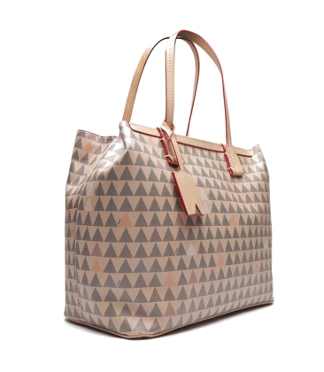 BOLSA SHOPPING BAG NEO NINA TRIANGLE SCHUTZ MARROM Acquarela Shop