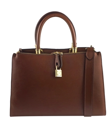 BOLSA TOTE GRANDE LORENA SCHUTZ MARROM