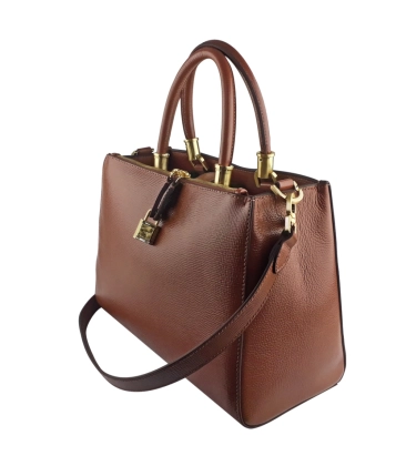 BOLSA TOTE GRANDE LORENA SCHUTZ MARROM