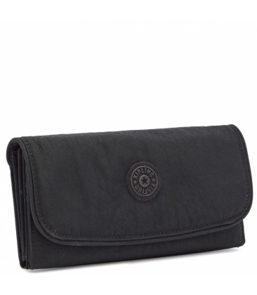 CARTEIRA KIPLING MONEY LAND BLACK NOIR PRETO