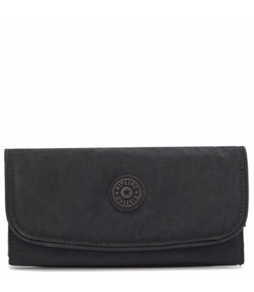 CARTEIRA KIPLING MONEY LAND BLACK NOIR PRETO