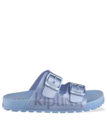 FLAT KIPLING GLOWING BLUE AZUL