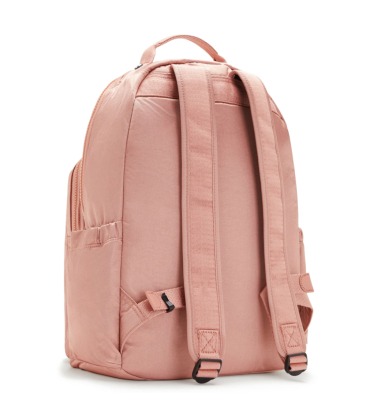 MOCHILA KIPLING SEOUL DT WARM ROSE | Acquarela Shop