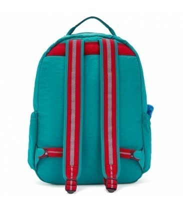 MOCHILA KIPLING SEOUL PINE GREEN STR VERDE