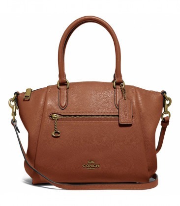 coach elise leather satchel bolsa