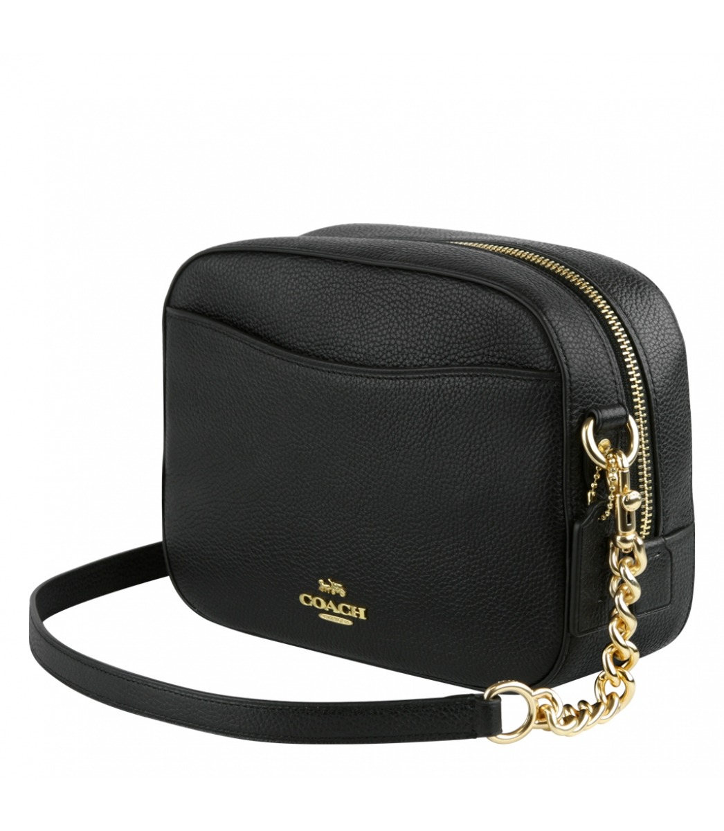 coach camera bolsa black