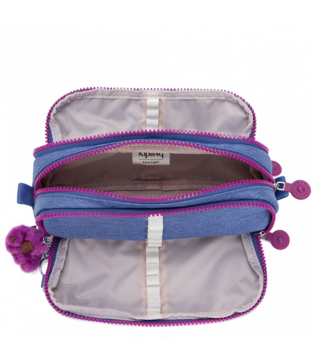 Estojo Kipling Gitroy Azul