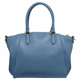 coach bucket bolsa blue