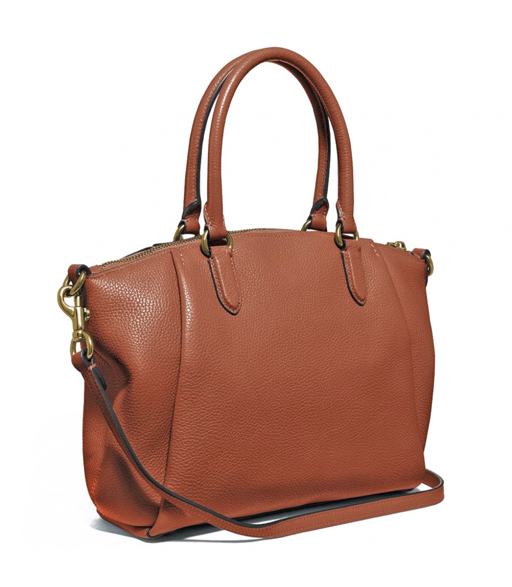 coach elise leather satchel bolsa