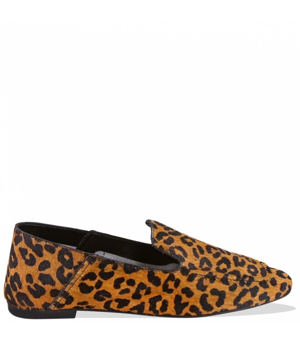 loafer animal print schutz